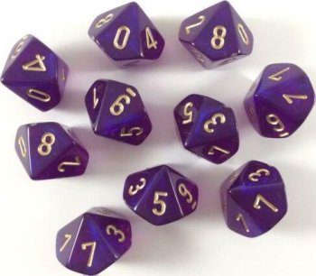 10 D10 BOREALIS ROYAL PURPLE/GOLD