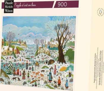 900P BOIS PAYSAGE HIVERNAL