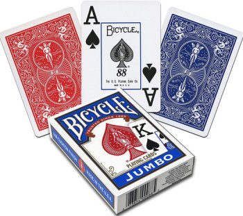 BICYCLE POKER JUMBO INDEX
