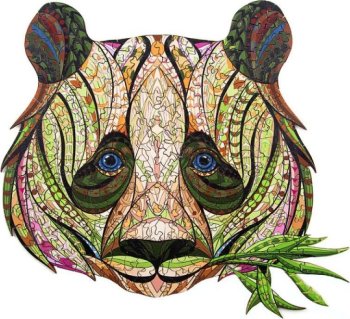 200P BOIS -PANDA- PUZZLE WOODBEST