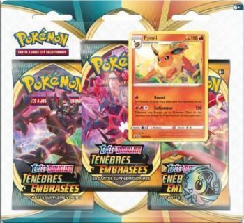 PACK 3 BOOSTERS PYROLI - TENEBRES EMBRASEES