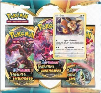 PACK 3 BOOSTERS EVOLI - TENEBRES EMBRASEES