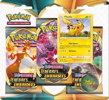PACK 3 BOOSTERS PIKACHU 2020
