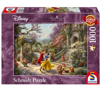 1000P BLANCHE NEIGE DANSE AVEC LE PRINCE