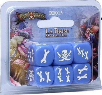 LA BRISE SANGUINE : SET DE DES - RUM and BONES