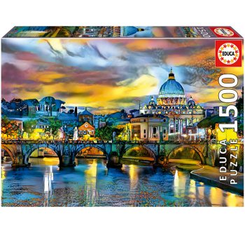 PUZZLE EDUCA 1500 PIECES BASILIQUE SAN PEDRO