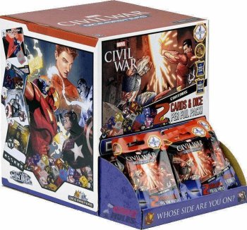 BOOSTER CIVIL WAR DICEMAST. VF