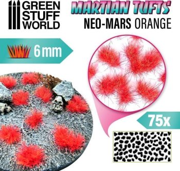 Touffes d’herbe martienne - NEO-MARS ORANGE