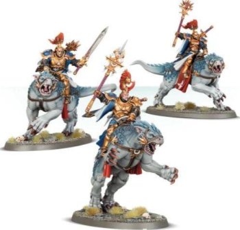 EVOCATORS ON CELESTIAL DRACOLINES (3) STORMCAST ETERNALS