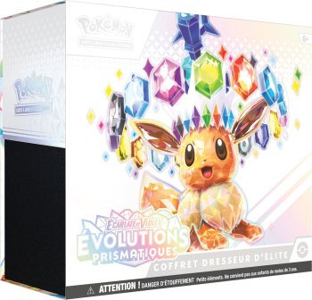 POKEMON COFFRET DRESSEUR D’ELITE ETB 08.5 EVOLUTIONS PRISMATIQUES