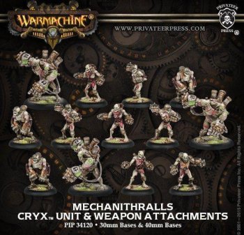 MECHANITHRALLS & WEAPON ATTACHMENTS - CRYX
