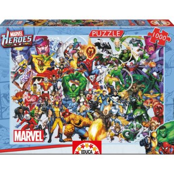 1000P LES HEROS DE MARVEL