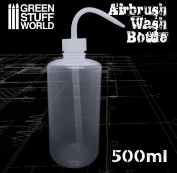 AIRBRUSH WASH BOTTLE 500ML