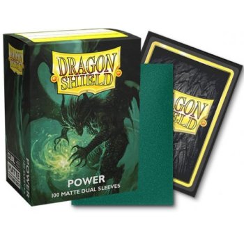 100P DUAL MATTE POWER DRAGON SHIELD (STANDARD)