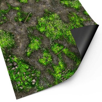 Tapis néoprène 44x60 Boneblight Marsh avec zones de déploiement