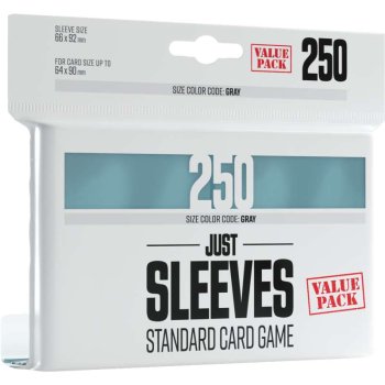 250P JUST SLEEVES VALUE PACK CLEAR - STANDARD