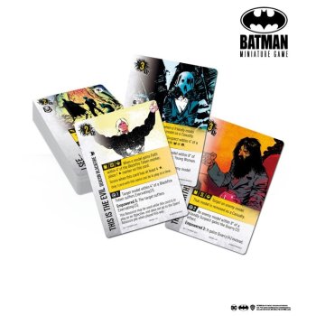 BATMAN CULTS : BLACKFIRE CARD PACK (BATMAN MINATURES GAME )