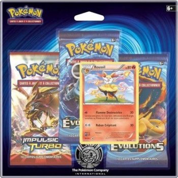 PACK 3 BOOSTERS EVOLUTIONS + ROUSSIL