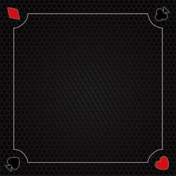 TAPIS 60 COEUR DE PIQUE NOIR