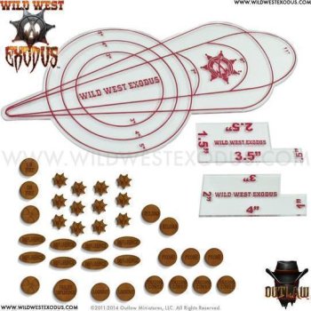 SET DE GABARITS ET TOKENS WILD WEST EXODUS