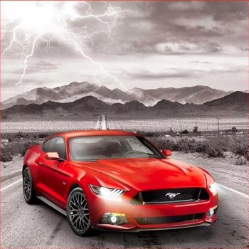 1000P 2015 FORD MUSTANG GT 50Y - PUZZLE