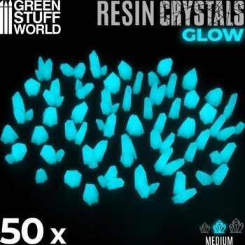 CRISTAUX TURQUOISE PHOSPHO TAILLE M x50 GSW