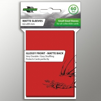 60P SMALL SLEEVES BLACKFIRE RED