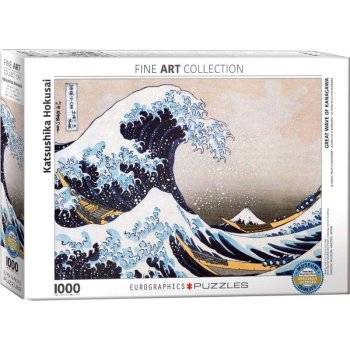 PUZZLE 1000 PIECES - LA GRANDE VAGUE DE KANAGAWA (HOKUSAI)