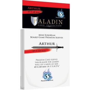 SLEEVES PALADIN 55P 45X68 PREMIUM MINI ARTHUR