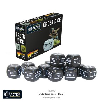 ORDERS DICE PACK BLACK BOLT AC