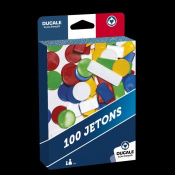 BOITE 100 JETONS DUCALE