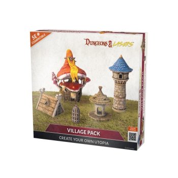 VILLAGE PACK - DUNGEONS & LASERS - DECORS
