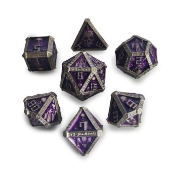 Le set des Crânes Runiques - couleur antique violet