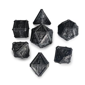 Le set des Crânes Runiques - couleur antique acier