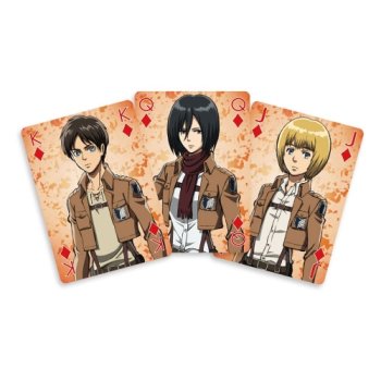 JEU 54 CARTES ATTACK ON TITAN