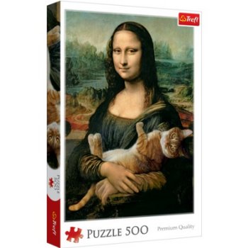 500P MONA LISA ET LE CHAT