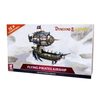 FLYNG PIRATES AIRSHIP  - DUNGEONS & LASERS - DEUSLAIR 