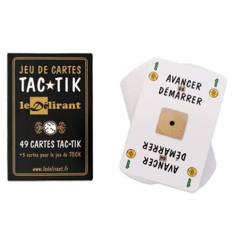 CARTES TAC-TIK LE DELIRANT