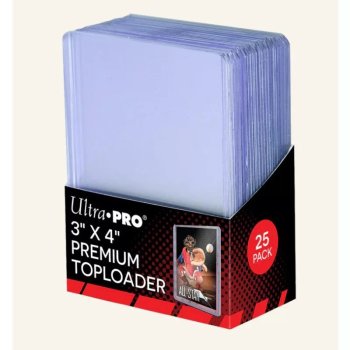 25 TOPLOADER PREMIUM ULTRA PRO (TRES RIGIDE)